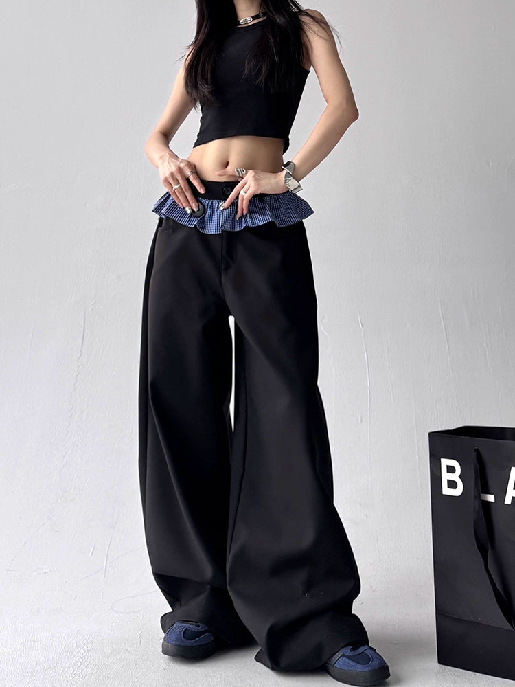 Tiered Waist Pants