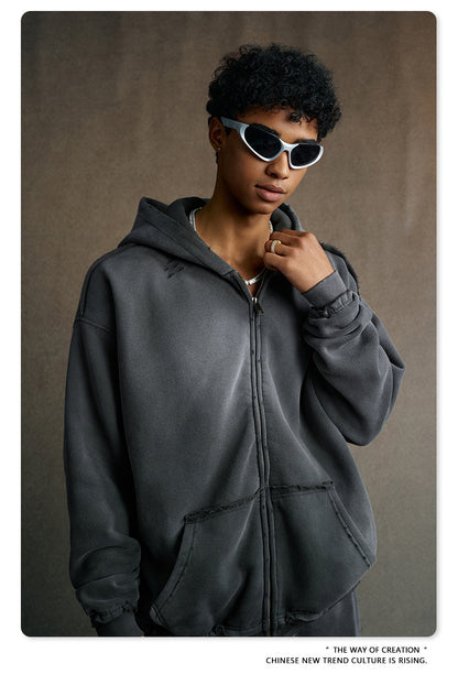 Streetstyle Zip-Up Hoodie