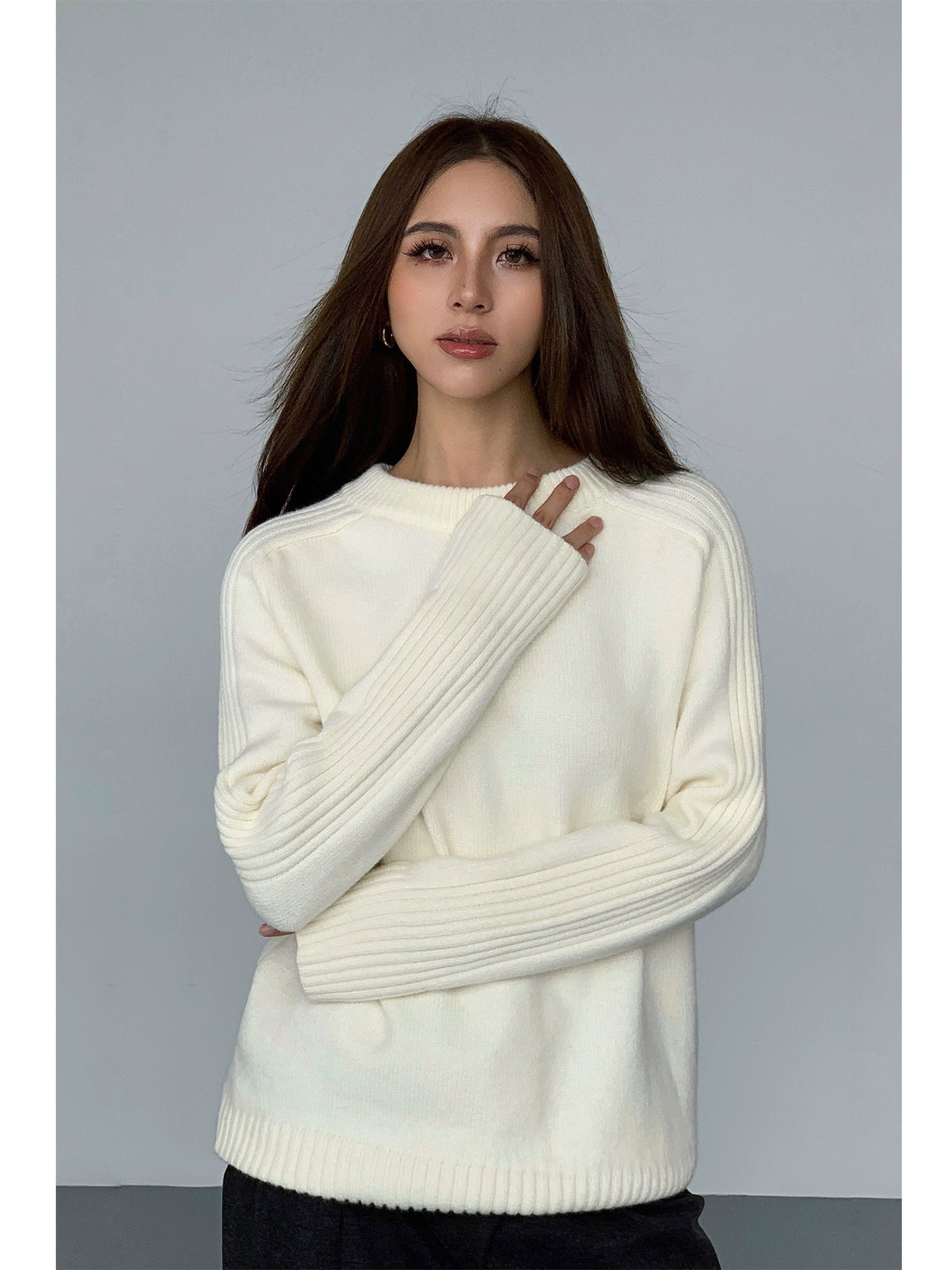 Maddie Ribbed Pullover