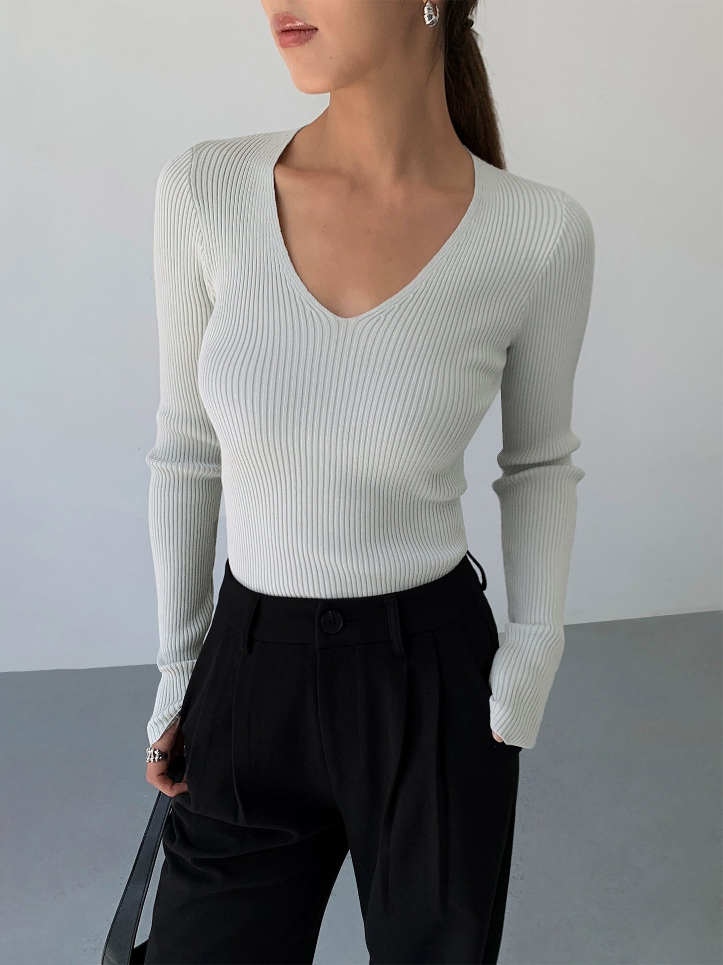 Eva Slim Knit Top