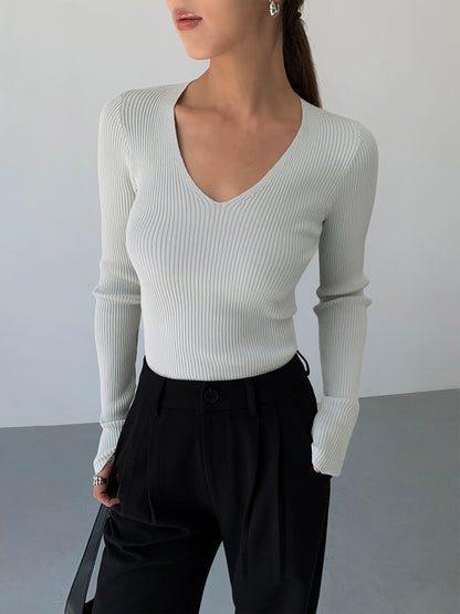 Eva Slim Knit Top