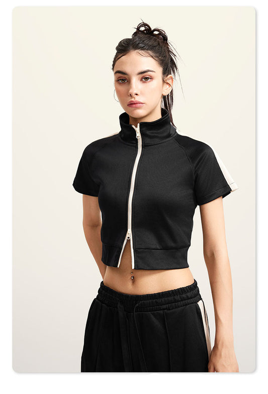 GlideFit Crop Tee