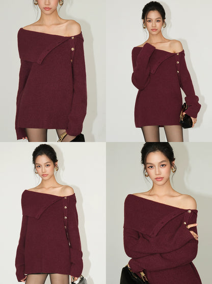 Zadie Off-Shoulder Sweater