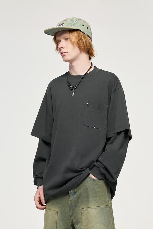 Dual Layer Pocket Tee
