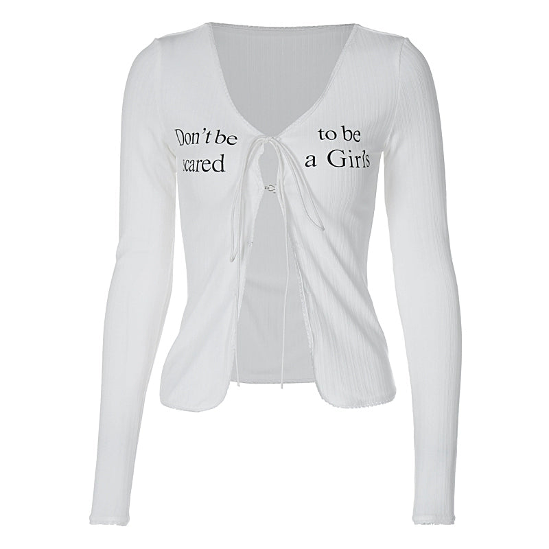 Shemoda: Romi Femme Cardigan | Nüra - Discover the Romi Femme Cardigan by Shemoda: a long, slim-fit lace top with a daring V-neck and stylish drawstring for a subtly sexy look. - $24.00