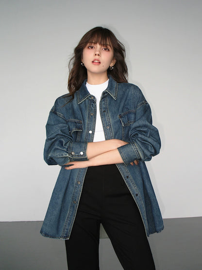 Jenna Denim Shacket