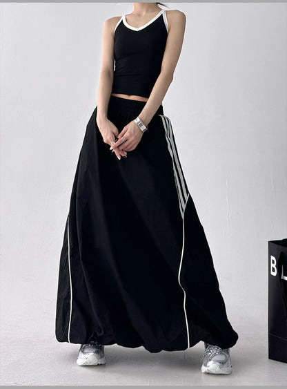Trackline Maxi Skirt