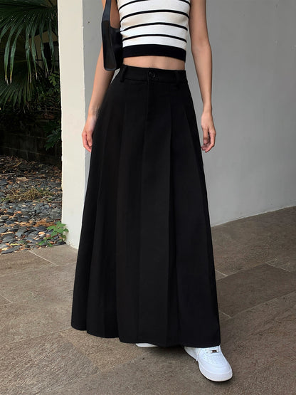 Kai Pleated Maxi Skirt