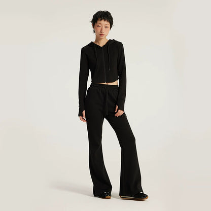 Comfy Split-Hem Sweatpants