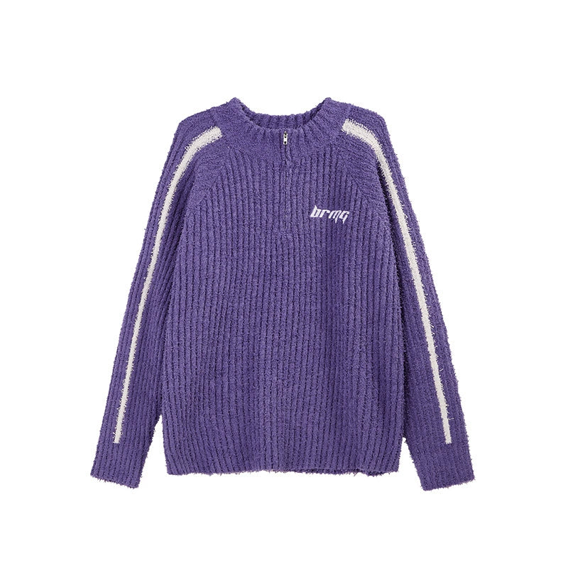 Quarter-Zip Knit Sweater