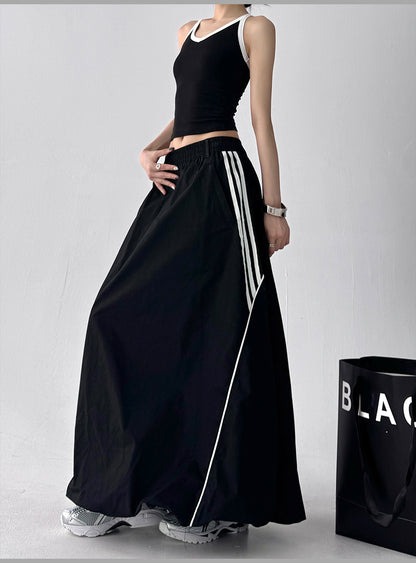 Trackline Maxi Skirt