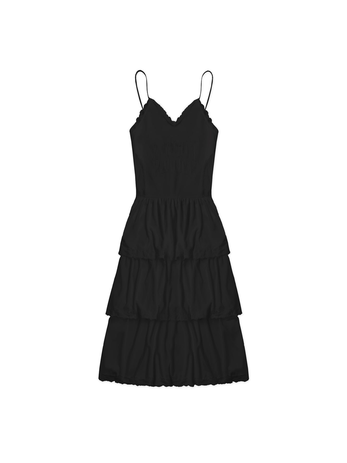 Gothic Tiered Slip Dress