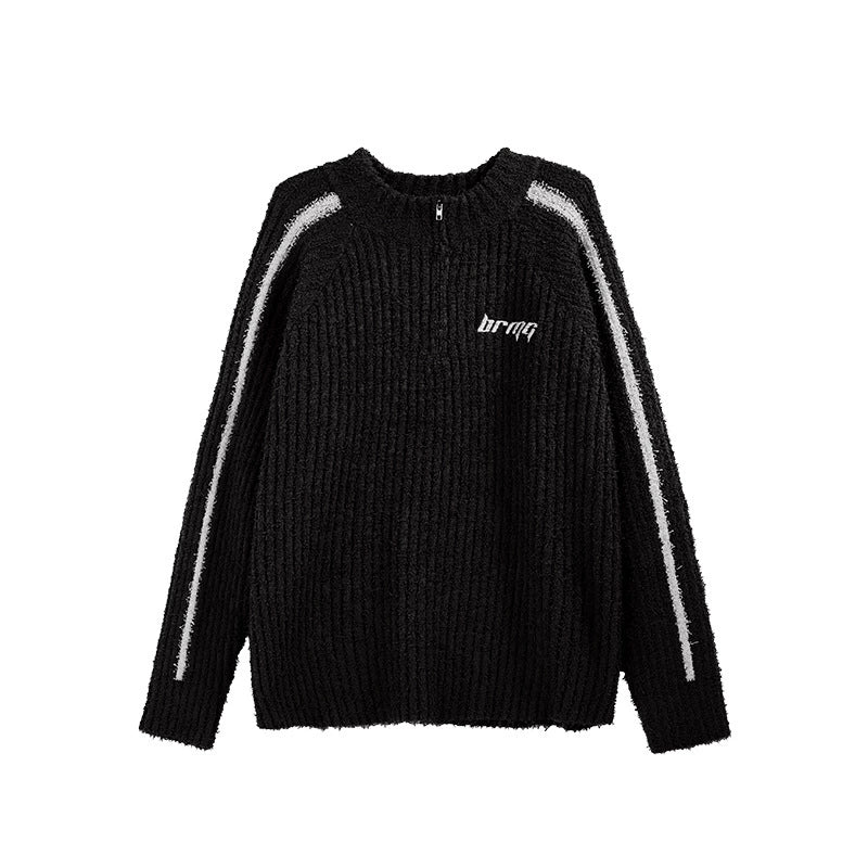 Quarter-Zip Knit Sweater