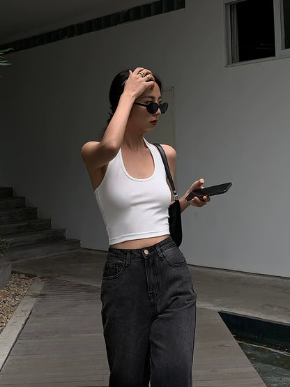 Nia Racer Crop