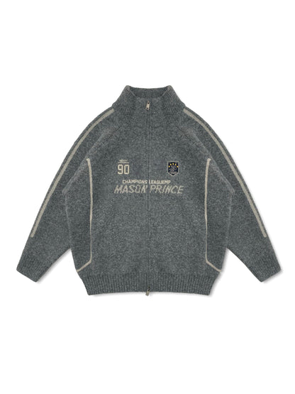 Retro90 Zip Cardigan