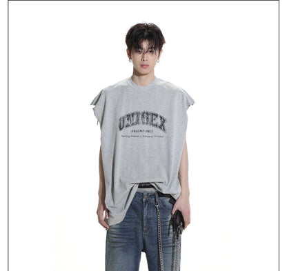 Edgewashed Muscle Top