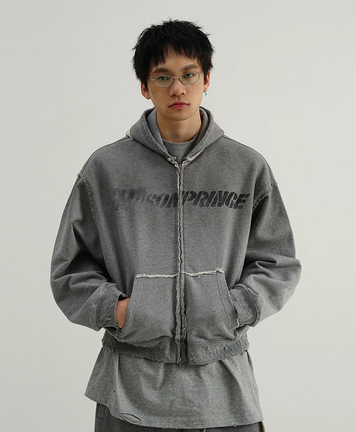 Tagline Loop Hoodie (Loose Edition)