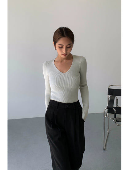 Eva Slim Knit Top