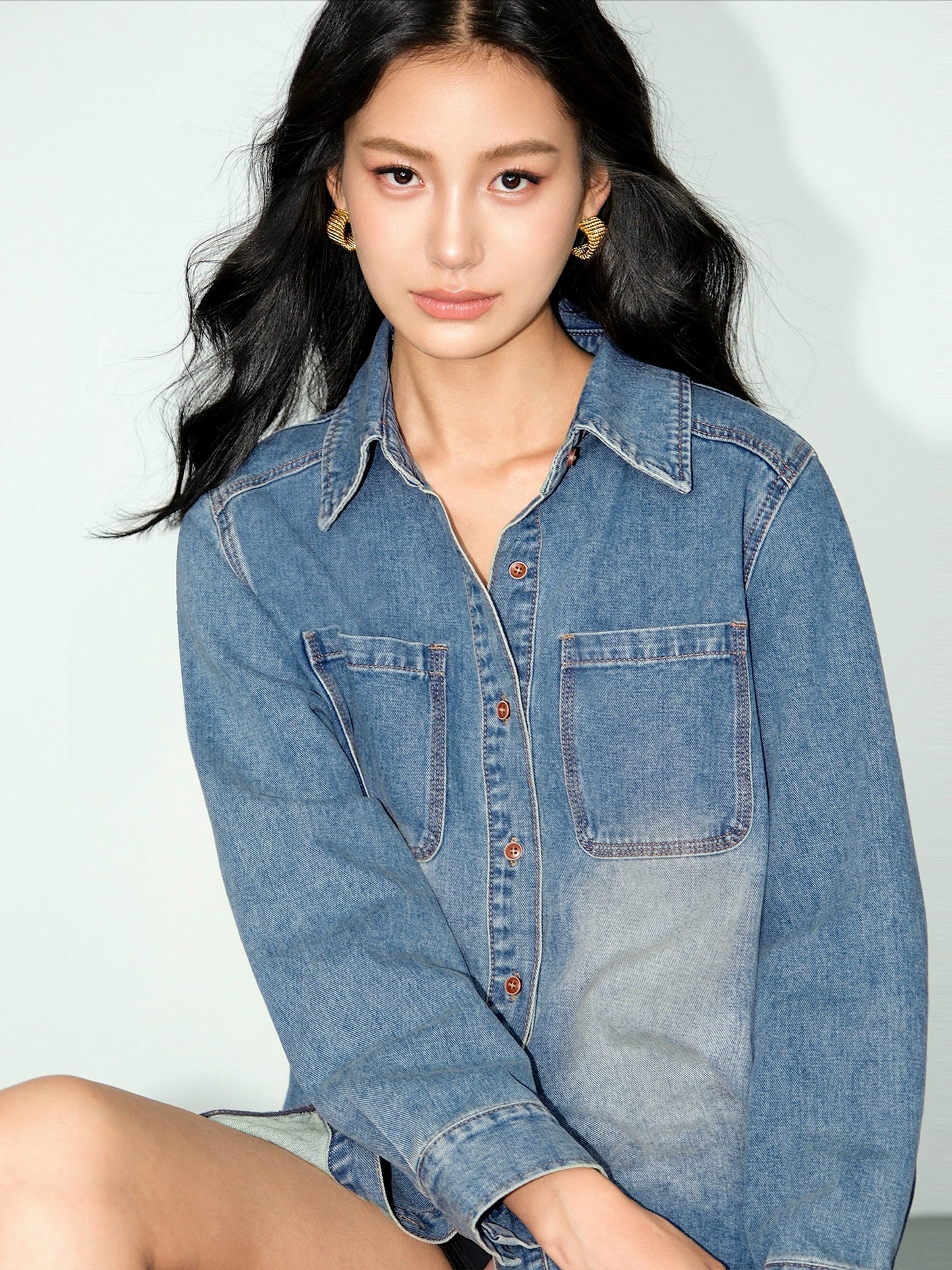 Denim Form Jacket