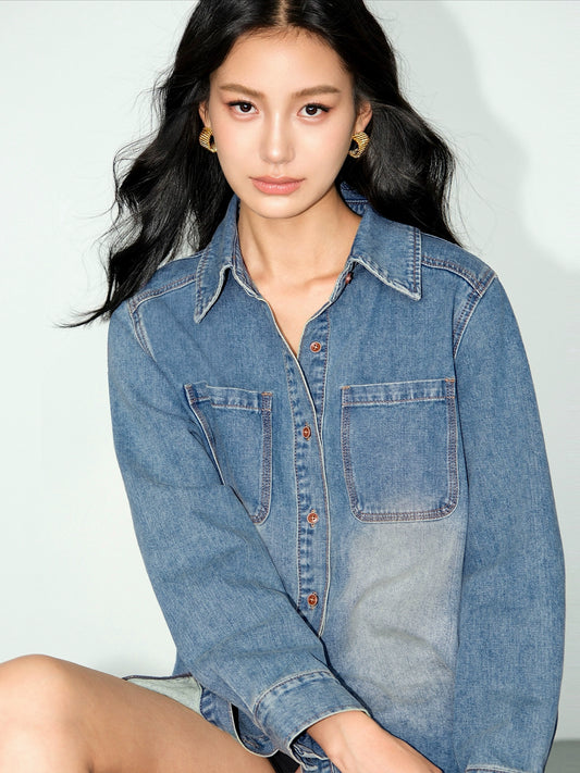 Denim Form Jacket