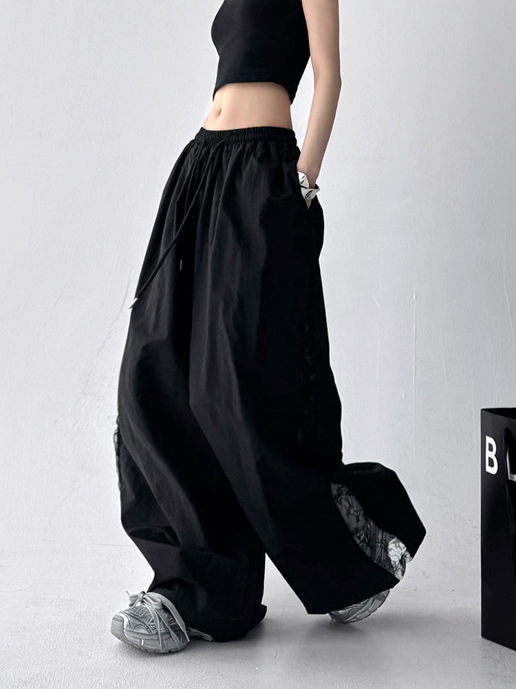 Cutwork Veil Trousers