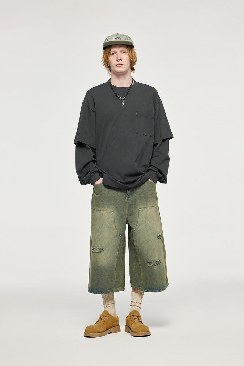 Dual Layer Pocket Tee