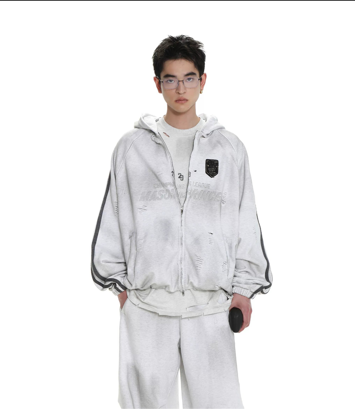 Frayed League Hoodie (Regular Style)