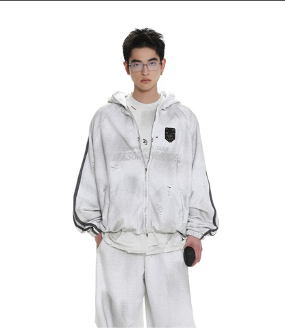 Frayed League Hoodie (Regular Style)