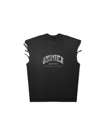 Edgewashed Muscle Top