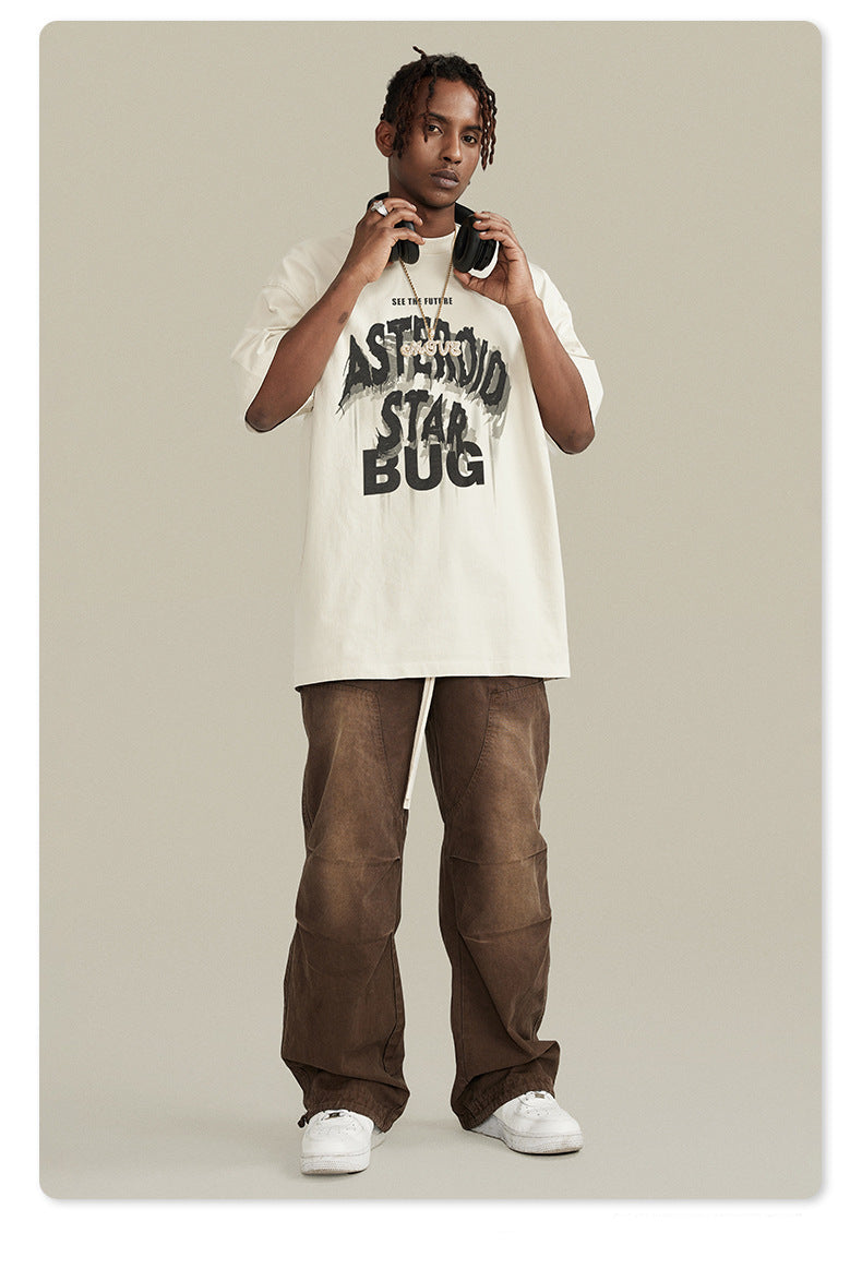 "Asteroid Starbug" Oversized Tee