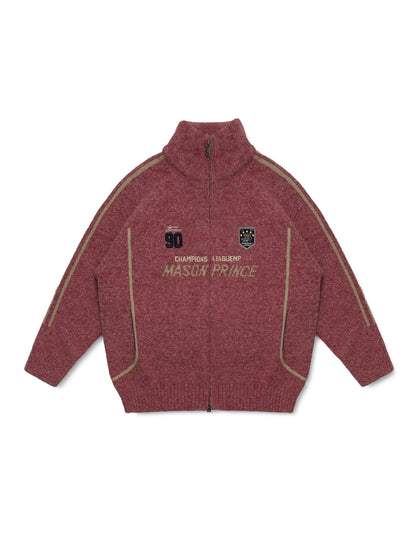 Retro90 Zip Cardigan