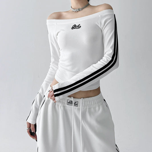 Sportline Off-Shoulder Top