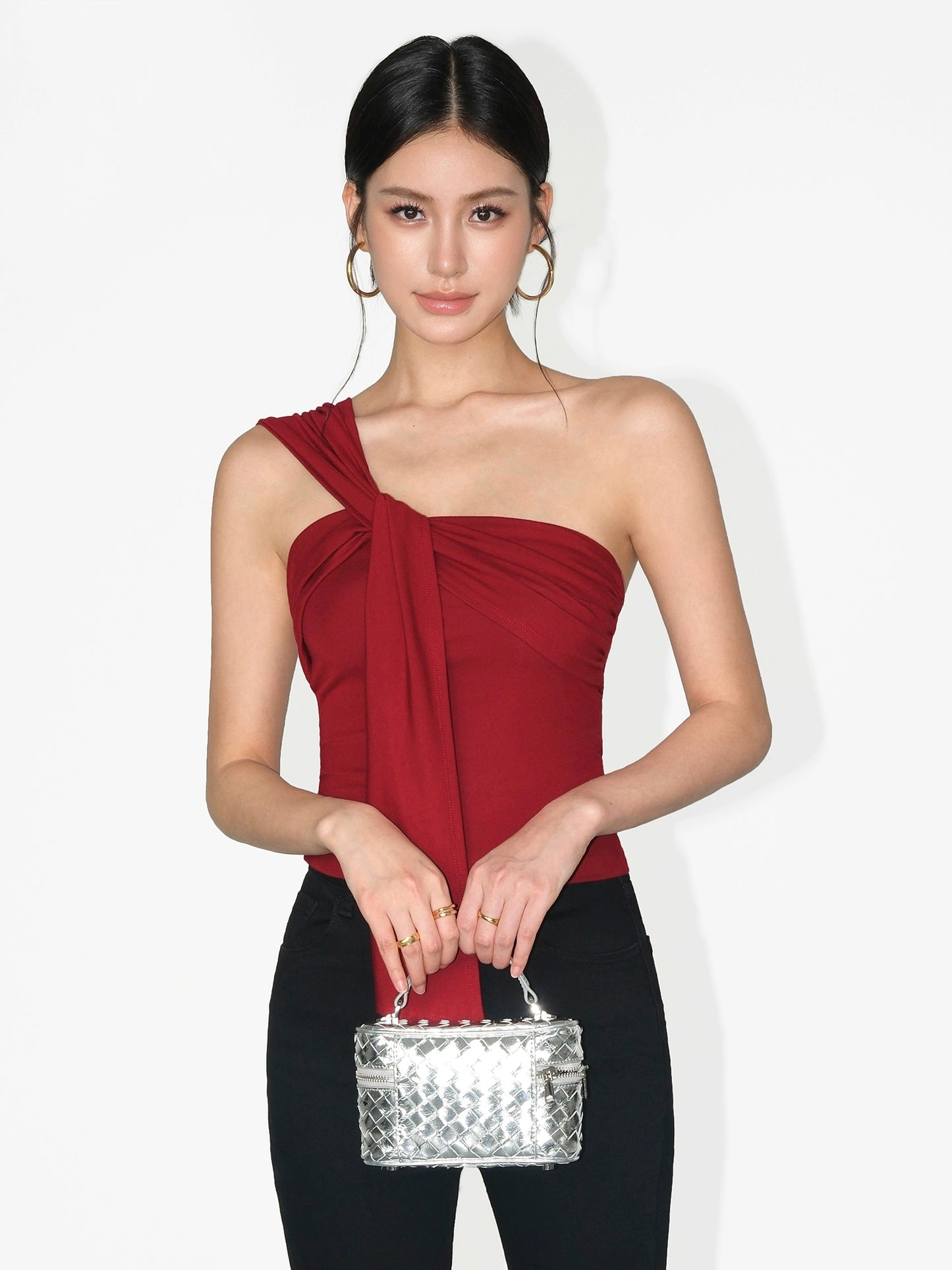 Corinne Asym Flex Top