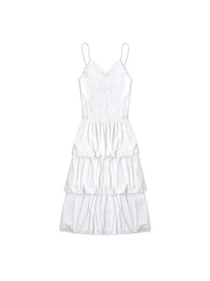 Gothic Tiered Slip Dress