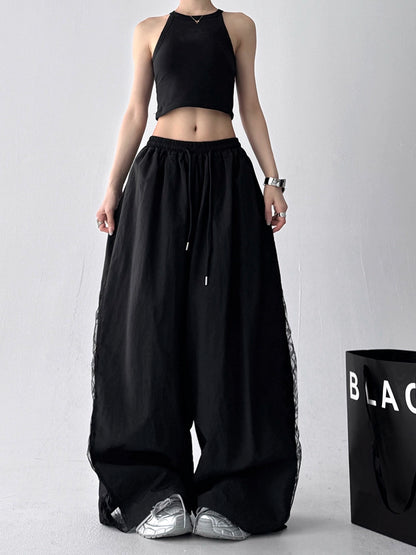 Cutwork Veil Trousers