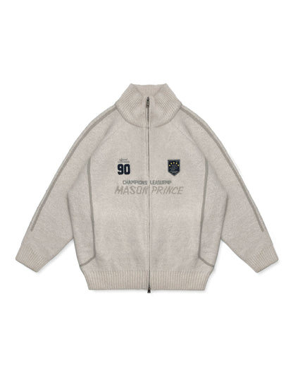 Retro90 Zip Cardigan