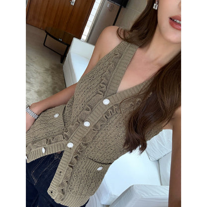 Noelle Ruffle Knit Top
