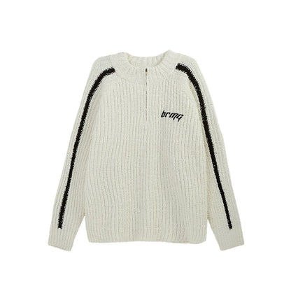Quarter-Zip Knit Sweater