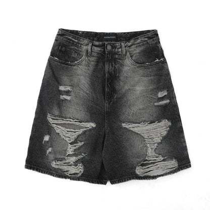 Shatter Denim Shorts