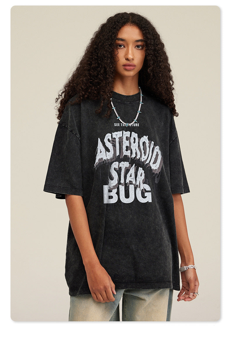 "Asteroid Starbug" Oversized Tee
