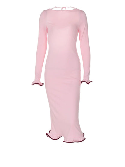 Velina BackTie Dress