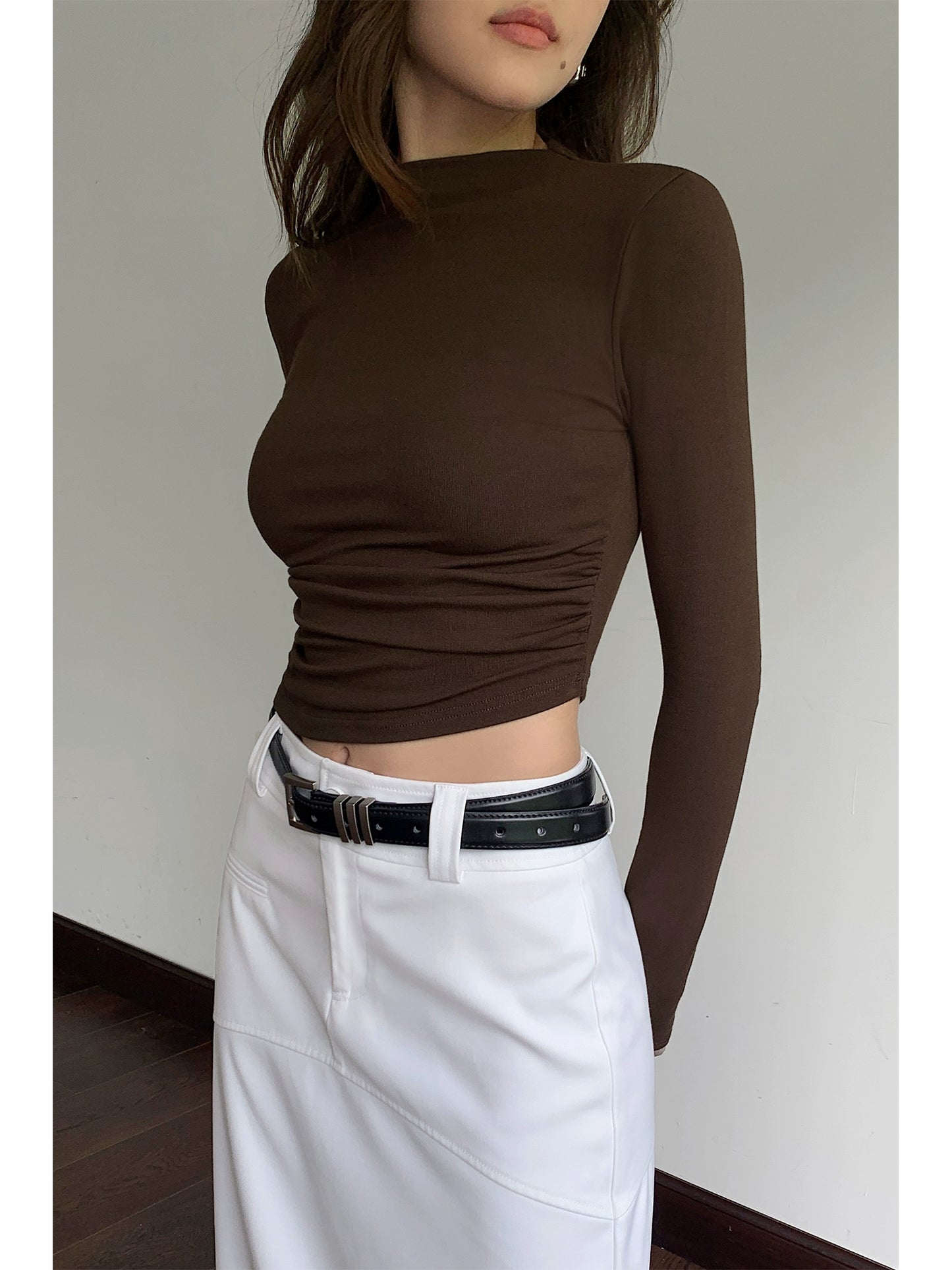 Elle Sculpted Crop