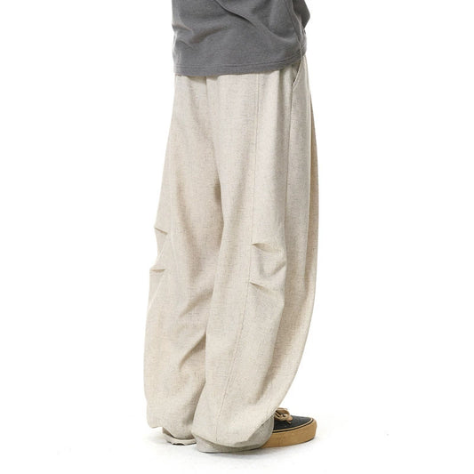 Light Tie-Waist Pants