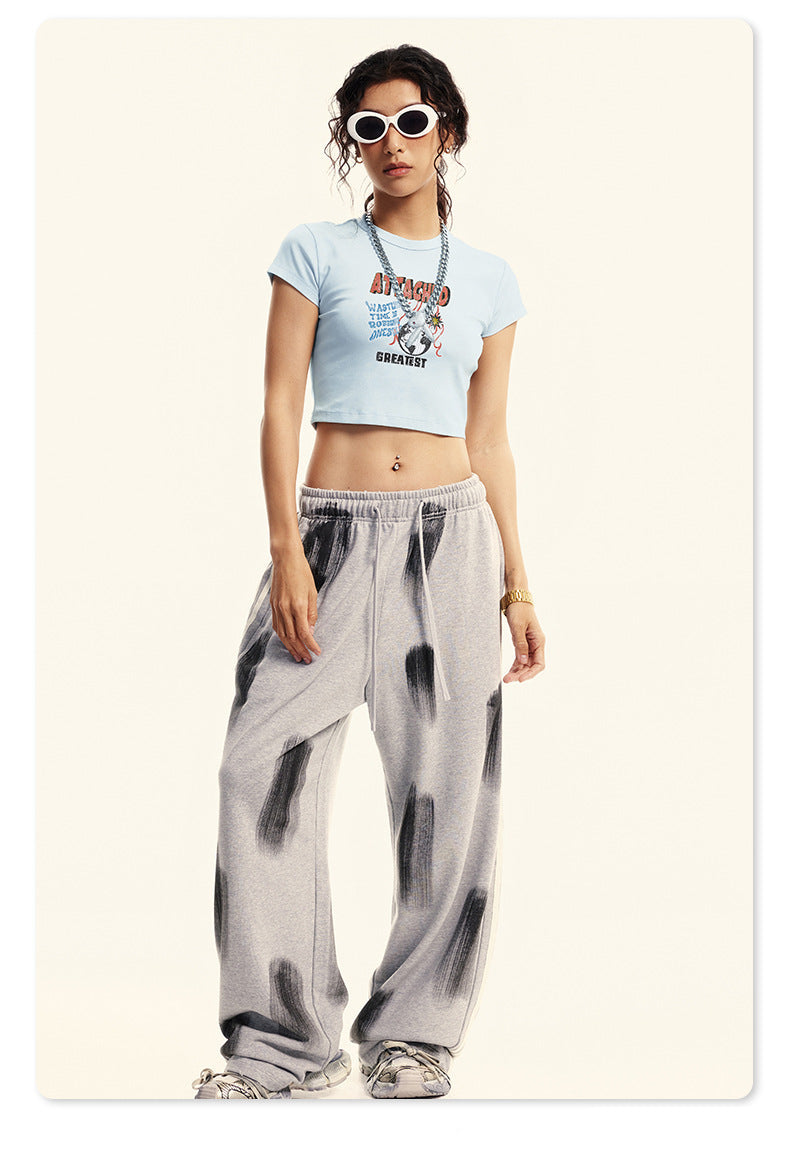 Attached Crop Tee