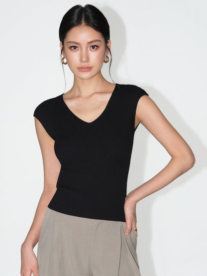Vynne Cap Sleeve Top
