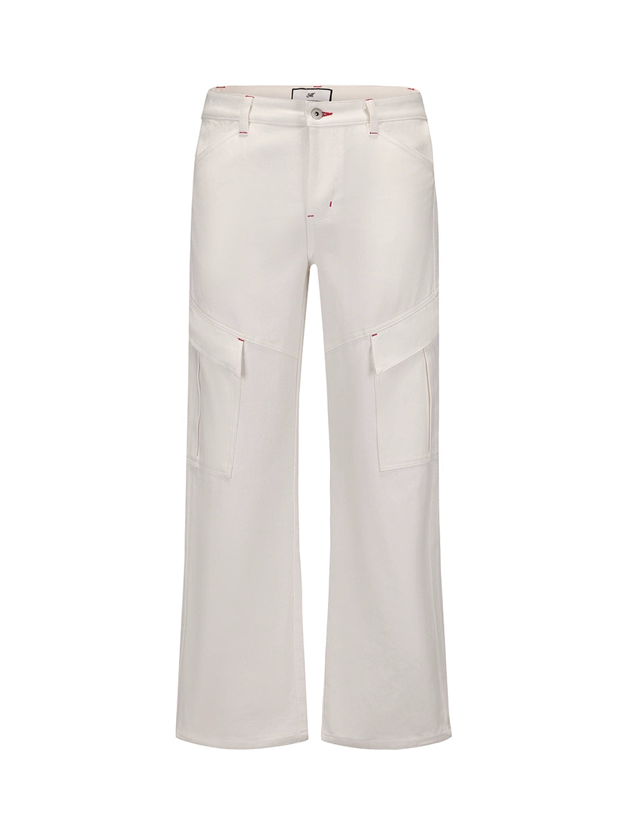 MUKHINA: Casual Workwear Pant | Nüra - Elevate your office look with MUKHINA's stylish female casual workwear pants. Perfect blend of comfort and elegance for the modern professional. - $98.00