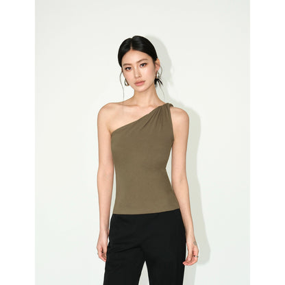 Nyra Twist Shoulder Tank