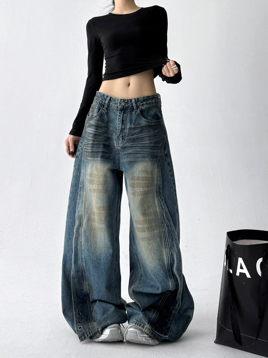 Rustfade Drape Jeans