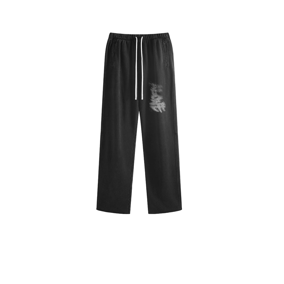 Graphic Loose Trousers
