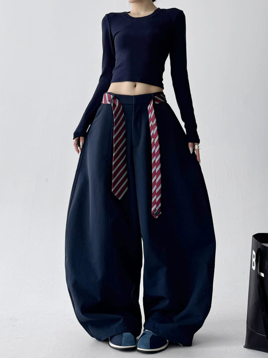 Necktie Balloon Pants